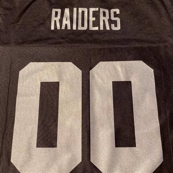 NEW Womens Authentic NFL Las Vegas Raiders Home Jersey Size Large - Picture 4 of 4